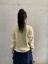ケウユウールVネックニット