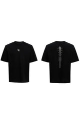 Metal Spine Padded T-Shirt