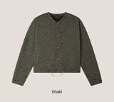 [Unisex] Bocasi crop cardigan(4color)