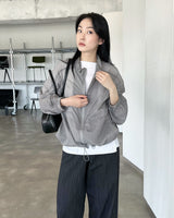 kepper string nylon zip-up