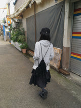 ラインフリルスカート
