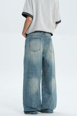 Blue Straight Cleanfit Jeans