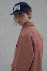 Lettering Patch Retro Ball Cap