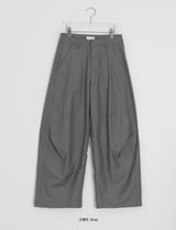 [unisex] ケントーワンタックバルーンワイドスラックス