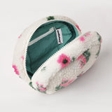 MELLOTORY PATTERN HANDY POUCH (FLOWER IVORY)