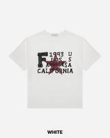 リックス クロップ プリンテッド ショートスリーブ Tシャツ