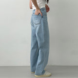 WIDE DENIM PANTS [LIGHT BLUE]