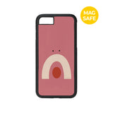 【MADE】シェイププレイ!_ピンクエモーションiPhoneケース [グロッシーグラス/Magsafe]
