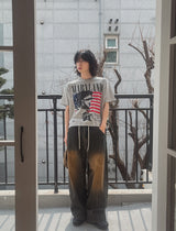 ランドセミクロップオーバーショートスリーブ