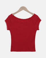 Awill Lace Short Sleeve T-Shirt