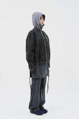 Vera Checked Windbreaker (2color)
