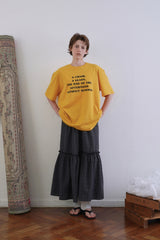 Glass t-shirt_mustard