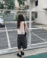 スタッドバミューダパンツ