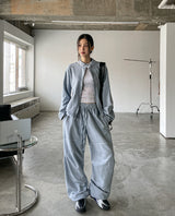 Buel Pigment Snap Semi Crop Zip-Up