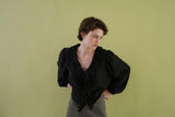 Elen ruffle blouse 