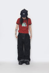 Music Crop Short-Sleeved T-Shirt