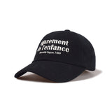 L'ENFANCE BALL CAP (BLACK)