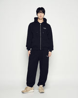 25FW BORDER LINE LONG PANTS BLACK