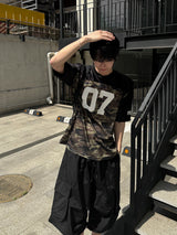 07 Camo Half Jersey