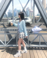 [MADE] Even, see-through long-sleeved cardigan