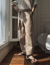 Coachit belt wide pants
