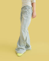 Natural bootcut denim