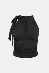 Avely Tie Neck Sleeveless