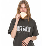 RÖFF TYPE PLAY DOT T-SHIRT [ASH CACAO]
