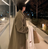  Liu Wool Overfit Duffel Coat