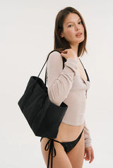 Maroon square bag
