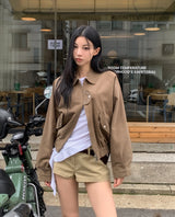 シンダー ボヘミアンスタッズ ボンバージャケット