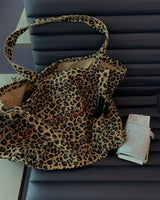 [ORIGINAL] Leisure Leopard Oversized Tote Bag