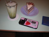 quilted patch epoxy phone case