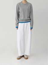 Edge Color Matching Knit