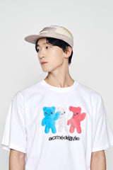 25SS フレンチエイリアンショートスリーブTシャツ ホワイト