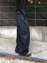A-N ベーシックワイドデニムパンツ 2C