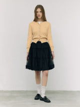 TUTU MIDI SKIRT BLACK