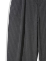 STRIPE TWILL BALLOON SLACKS (2C)
