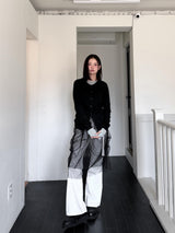 タックチュールメッシュスカート