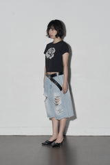 dot rose t (black)