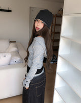 Dali Stripe Reversible Beanie