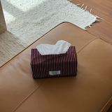ティッシュカバー L_テリーワインピンク