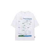タイプオブクラウドグラフィックオーバーフィットTシャツ