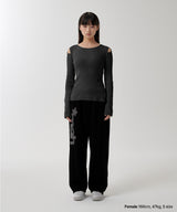カットオフ LS ニット