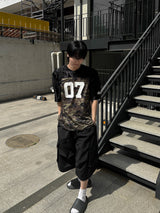 07 Camo Half Jersey