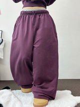 HIP PRINTING レタリングワイドパンツ 💟💙🩶4COLOR
