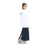 Sport Dept Flocking Logo Sweatshirt - Silver Grey