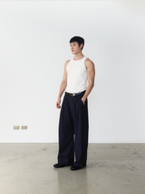 PT3 3D Barrel-Silhouette Trousers
