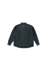 Autumn check shirt_navy