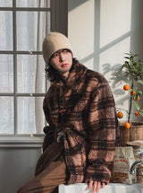 Oted Check Double Coat